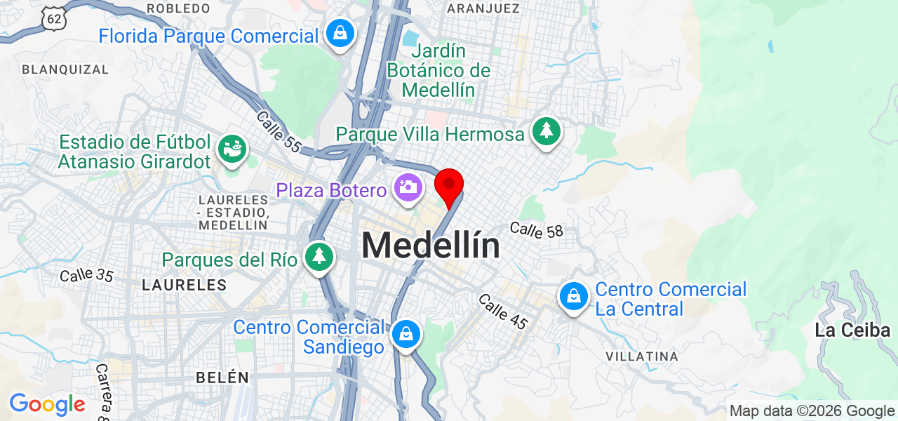 Domótica Medellín - Antioquia - Medellín - Mapa