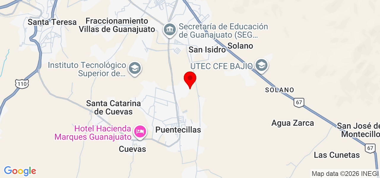 LOCUTOR JORGE QUINTANA - Guanajuato - Guanajuato - Map