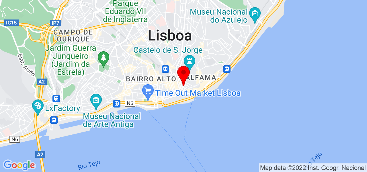 Rodrigo Alves - Lisboa - Lisboa - Mapa