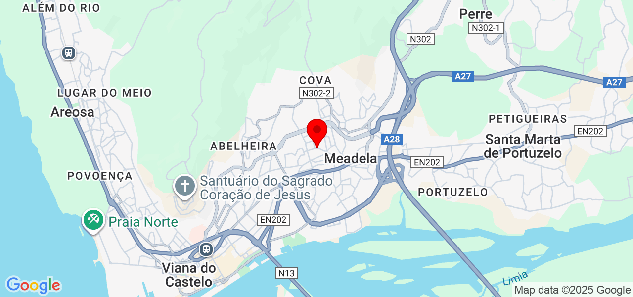 Pedro Antunes - Viana do Castelo - Viana do Castelo - Mapa