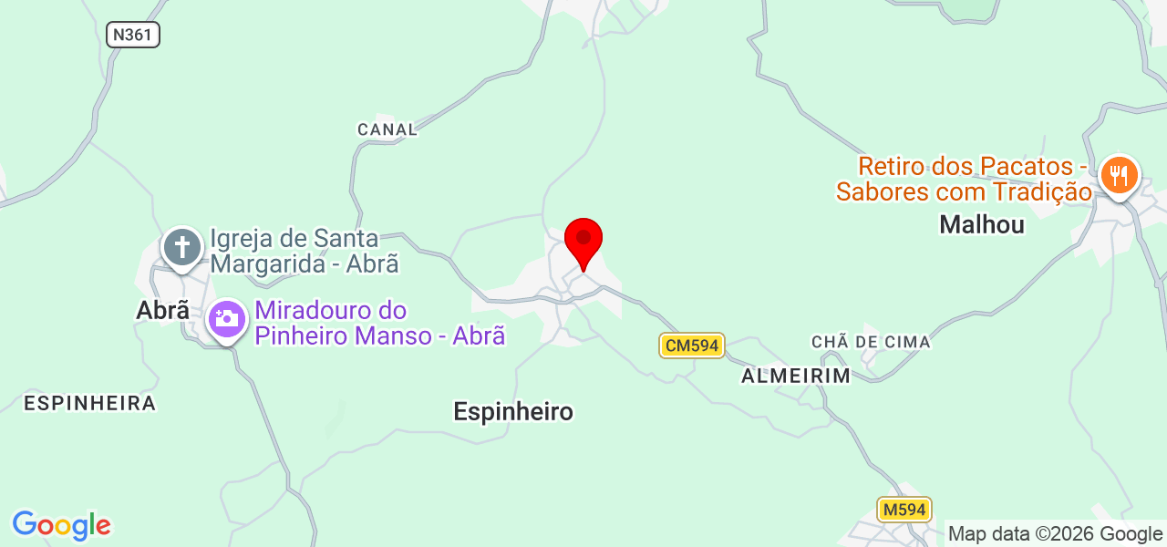 Lara Alfaiate - Santarém - Alcanena - Karte