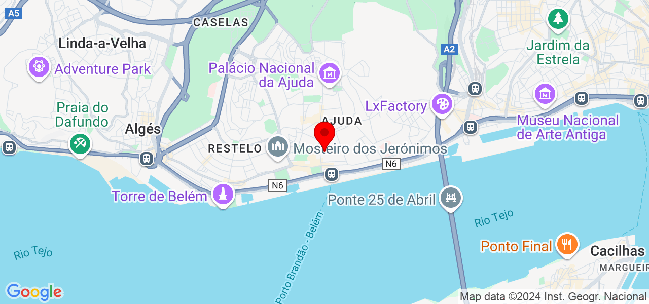 Fernanda BO - Lisboa - Lisboa - Mapa