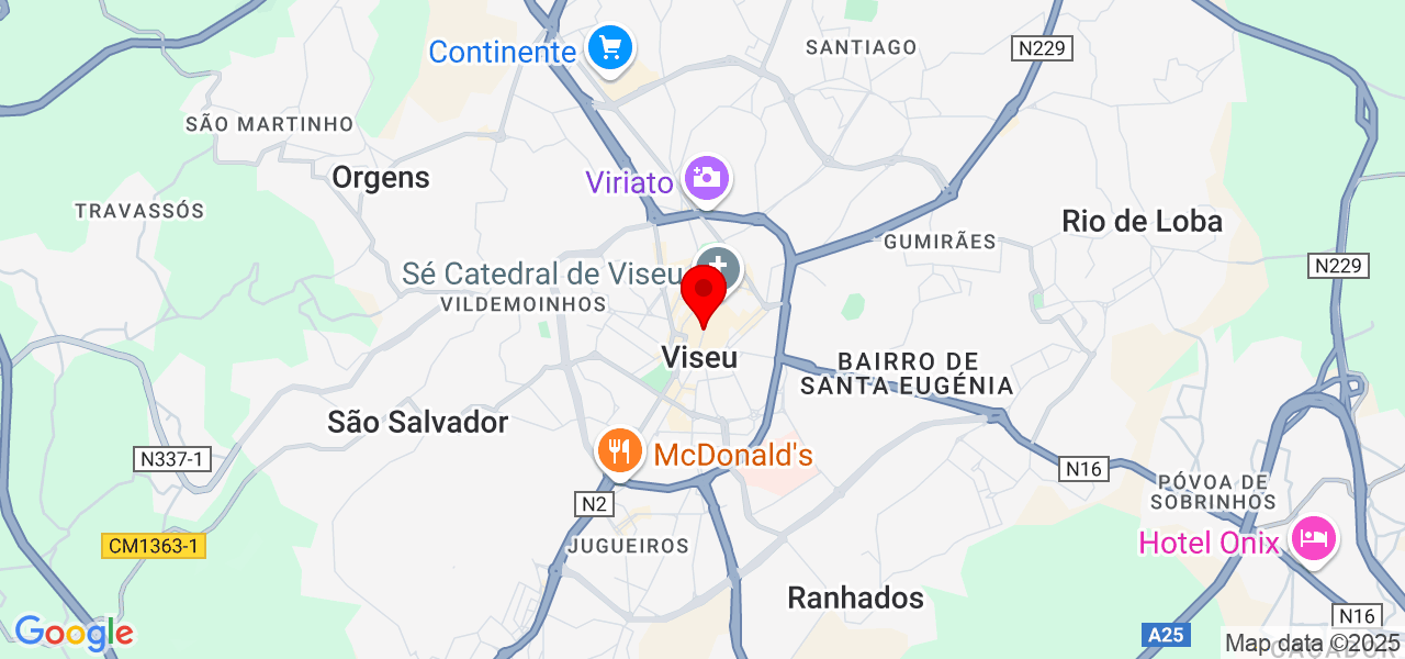 Leonardo - Viseu - Viseu - Mapa