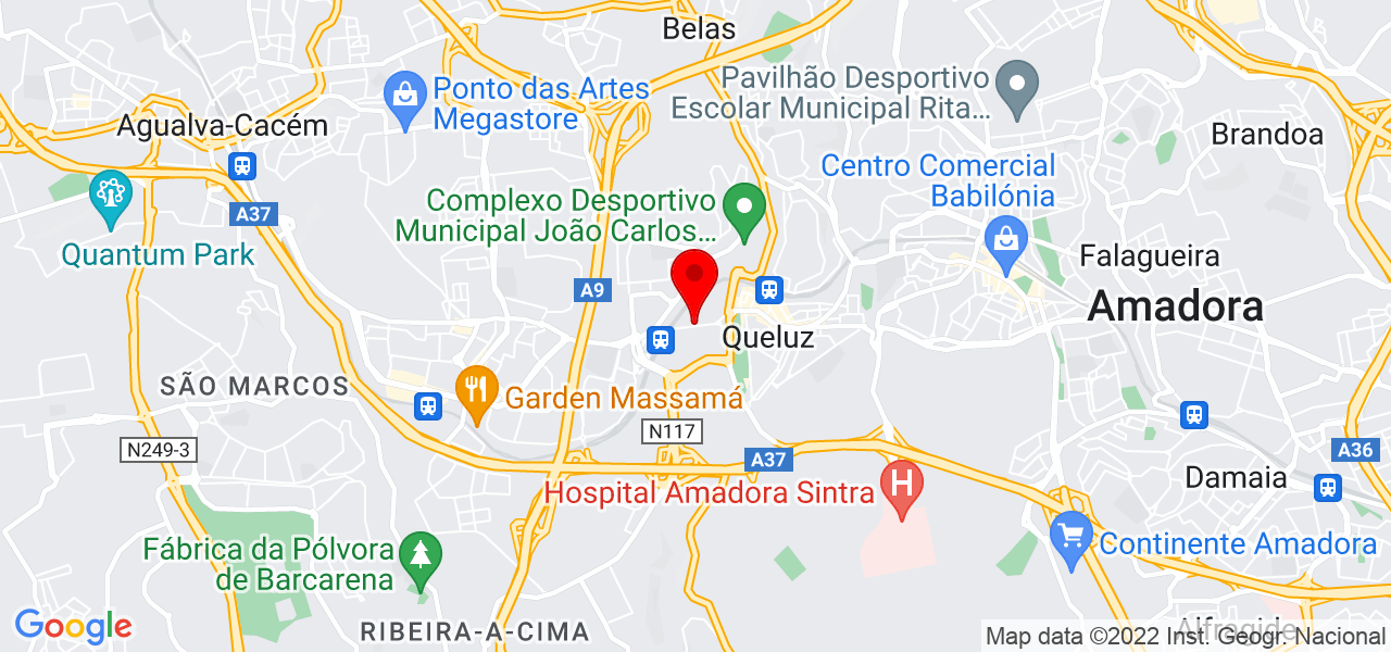 Alina - Lisboa - Sintra - Map