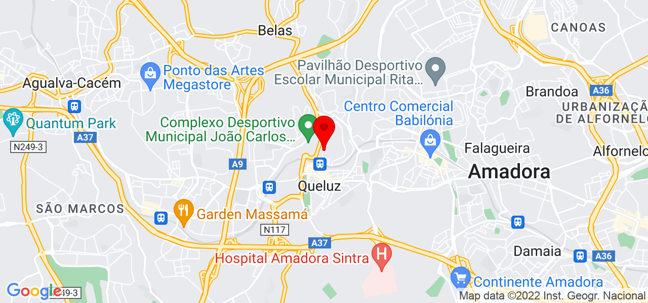 Tomaz - Lisboa - Sintra - Mapa