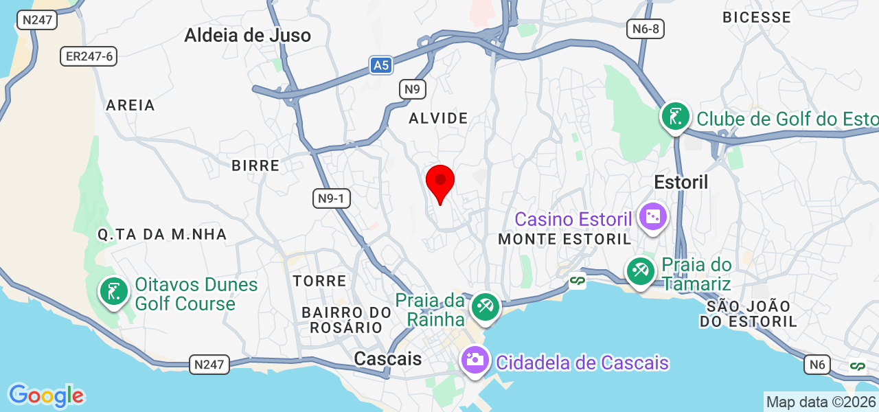 Th prime - Lisboa - Cascais - Mapa