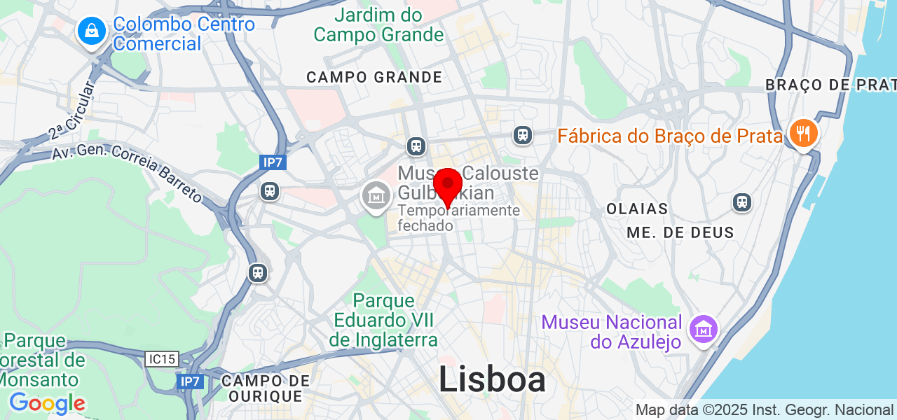 Tarsila Andrade - Lisboa - Lisboa - Mapa