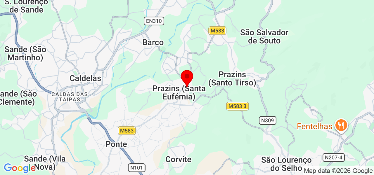 Kleber - Braga - Guimarães - Mapa