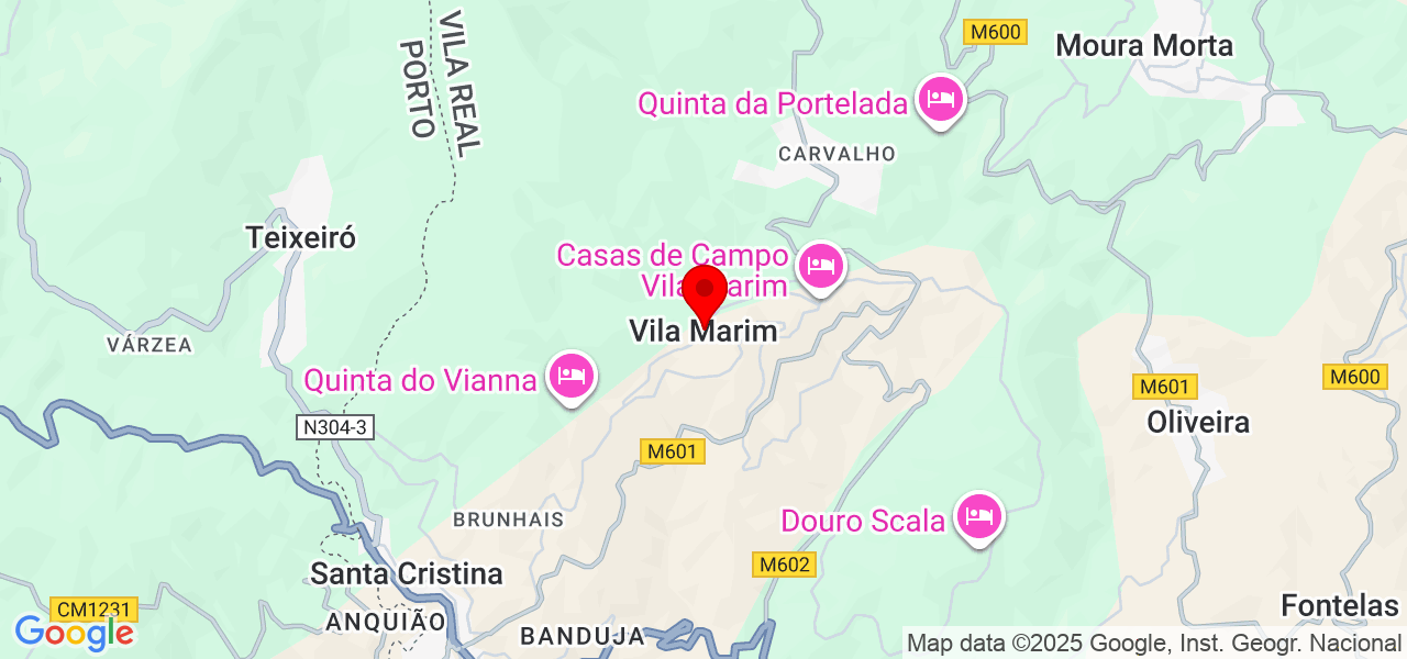 Tudo em pladur - Vila Real - Mesão Frio - Mapa