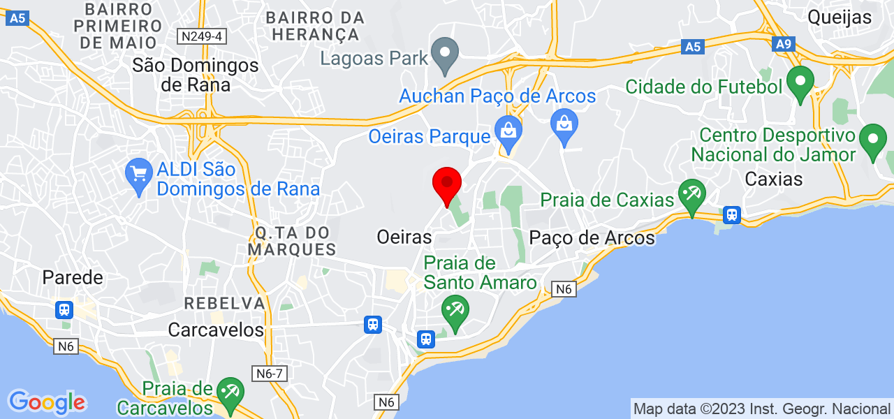 Bruno Figueiredo - Lisboa - Oeiras - Mapa