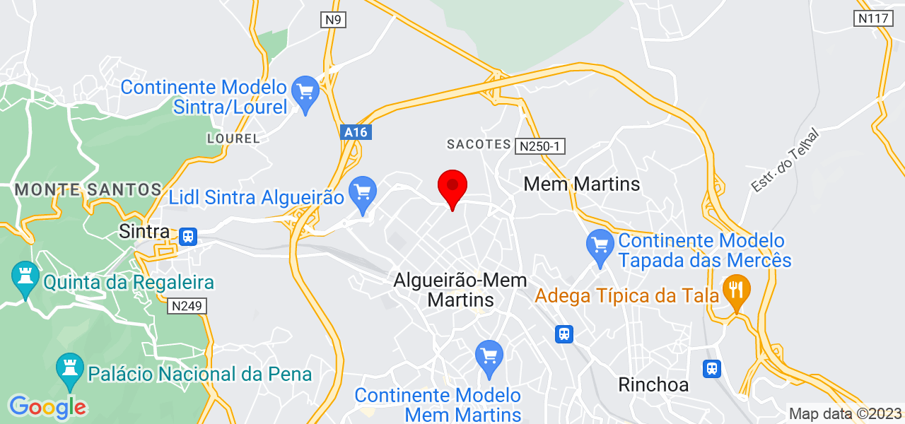 EJVM80, EDUARDO - Lisboa - Sintra - Mapa