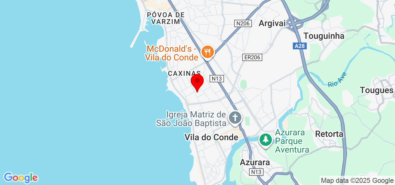 TS - Porto - Vila do Conde - Mapa