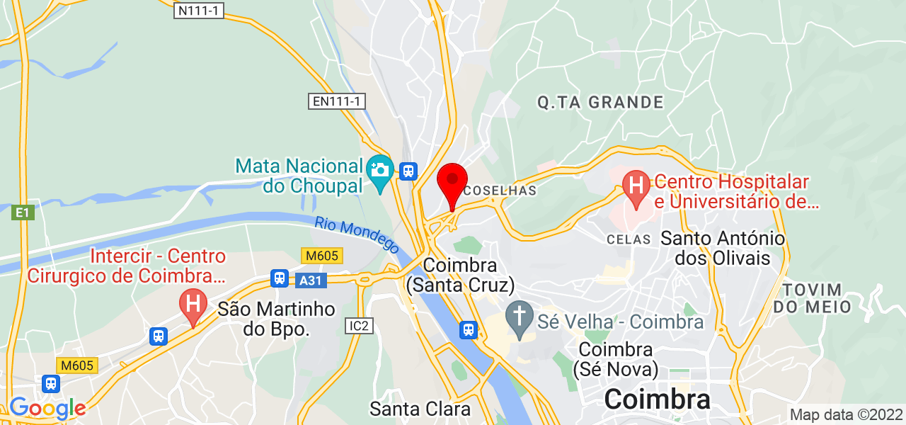 WG Climatiza&ccedil;&atilde;o e Electricidade - Coimbra - Coimbra - Mapa