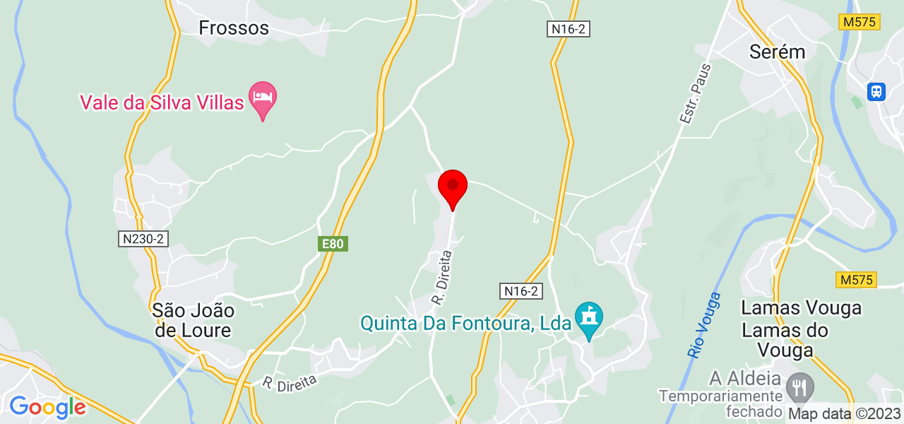 Abigail Melo - Aveiro - Albergaria-a-Velha - Mapa