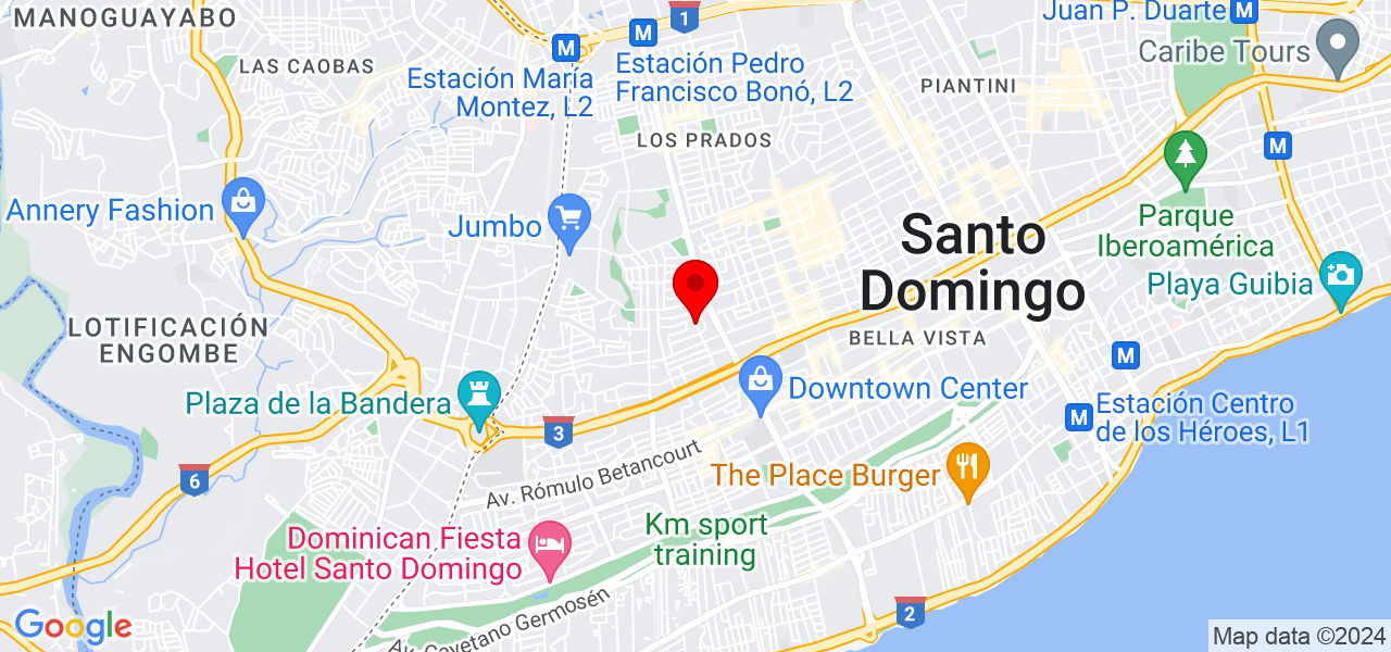 ale y su Nikon - Distrito Nacional - Santo Domingo de Guzmán - Mapa