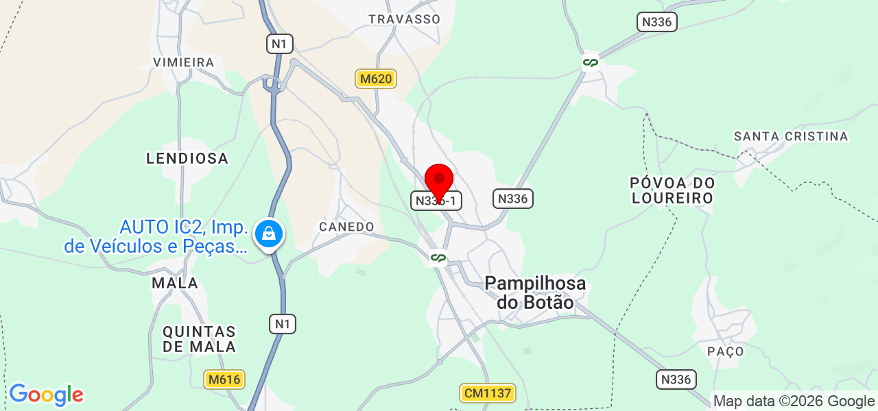 Rivaldo Silva - Aveiro - Mealhada - Mapa