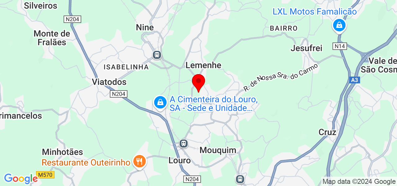 Liliana Martins - Braga - Vila Nova de Famalicão - Karte