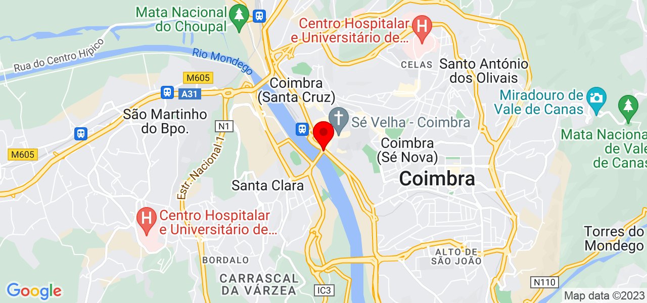 Karyne Amorim - Coimbra - Coimbra - Mapa