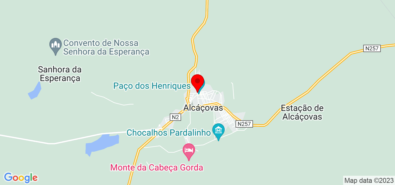 Momentos100limites - Évora - Viana do Alentejo - Mapa