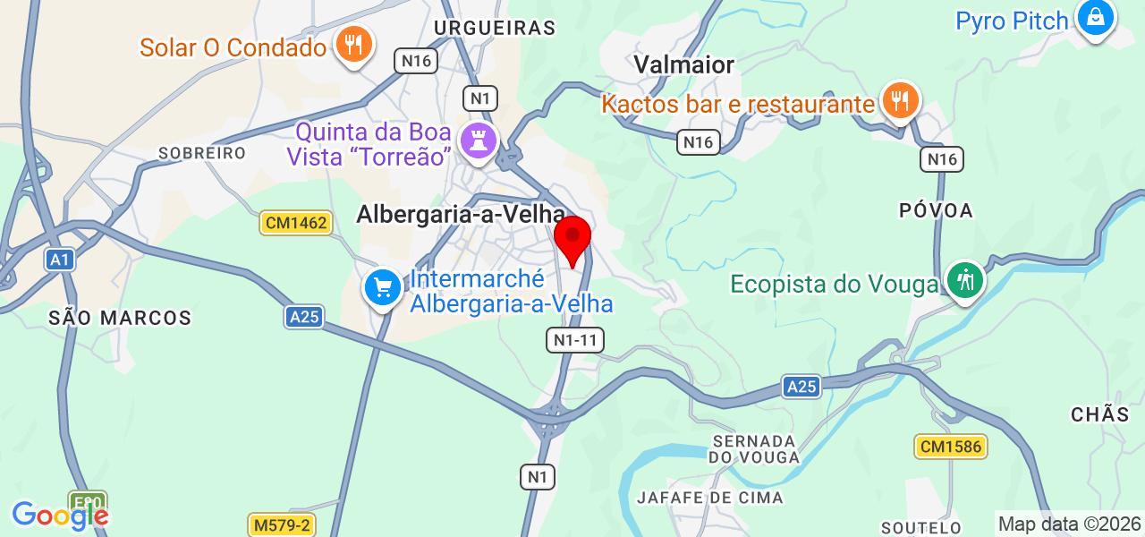 Alfredo.g.j - Aveiro - Albergaria-a-Velha - Map