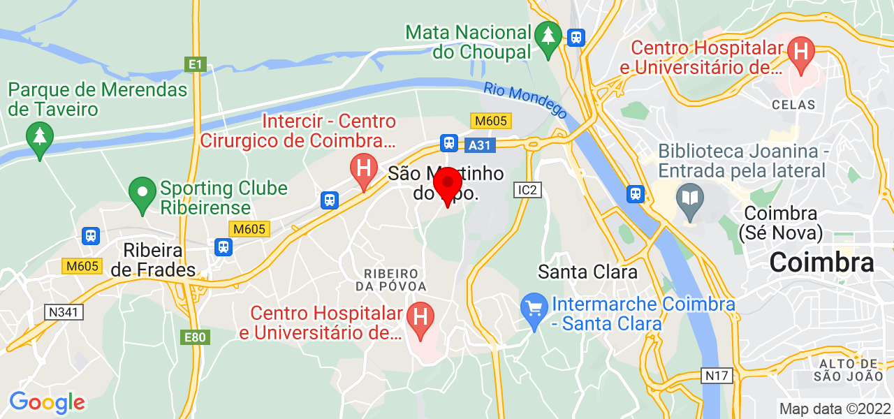BichoRepara&ccedil;&otilde;es - Coimbra - Coimbra - Mapa