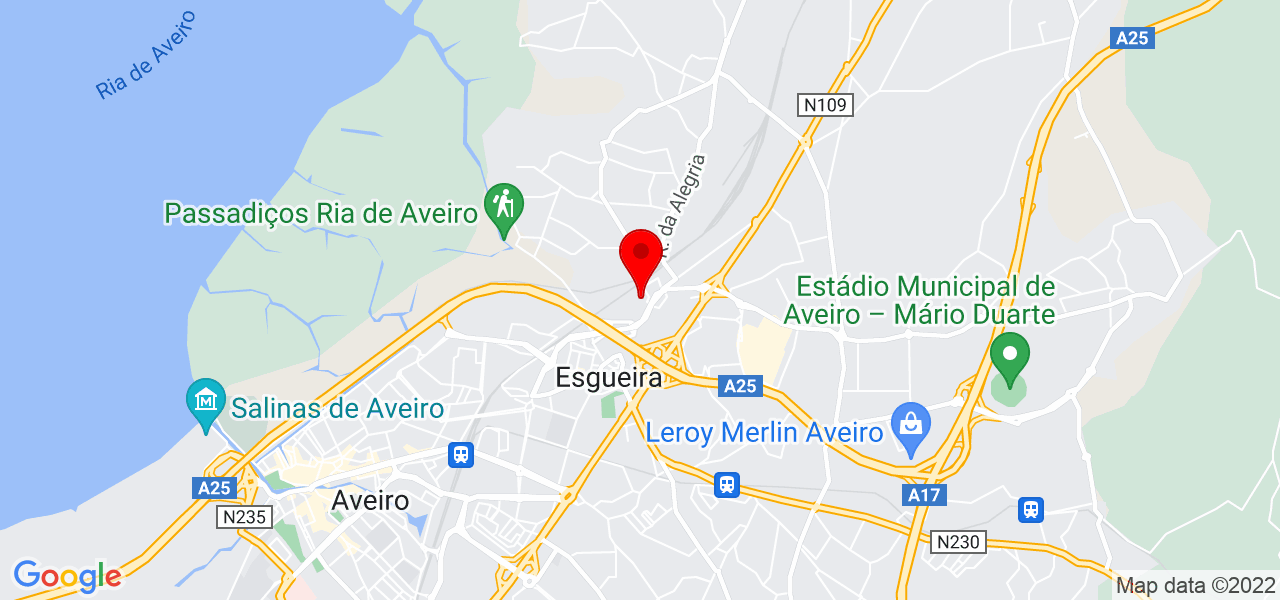 Jo&atilde;o Cardoso - Aveiro - Aveiro - Mapa