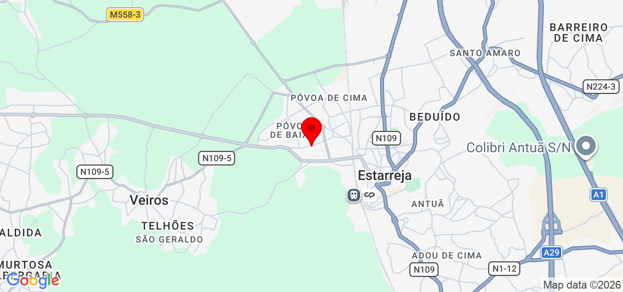 Rafael Silva - Aveiro - Estarreja - Map