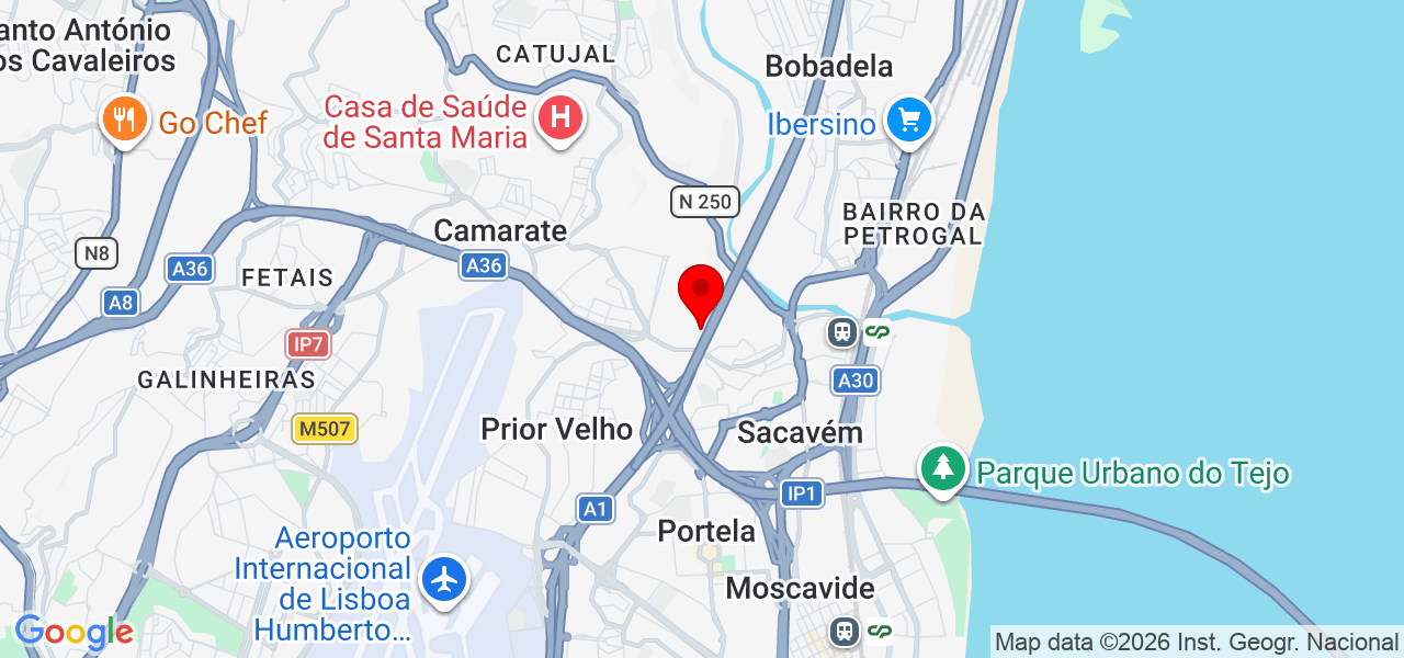 João Antunes - Lisboa - Loures - Mapa