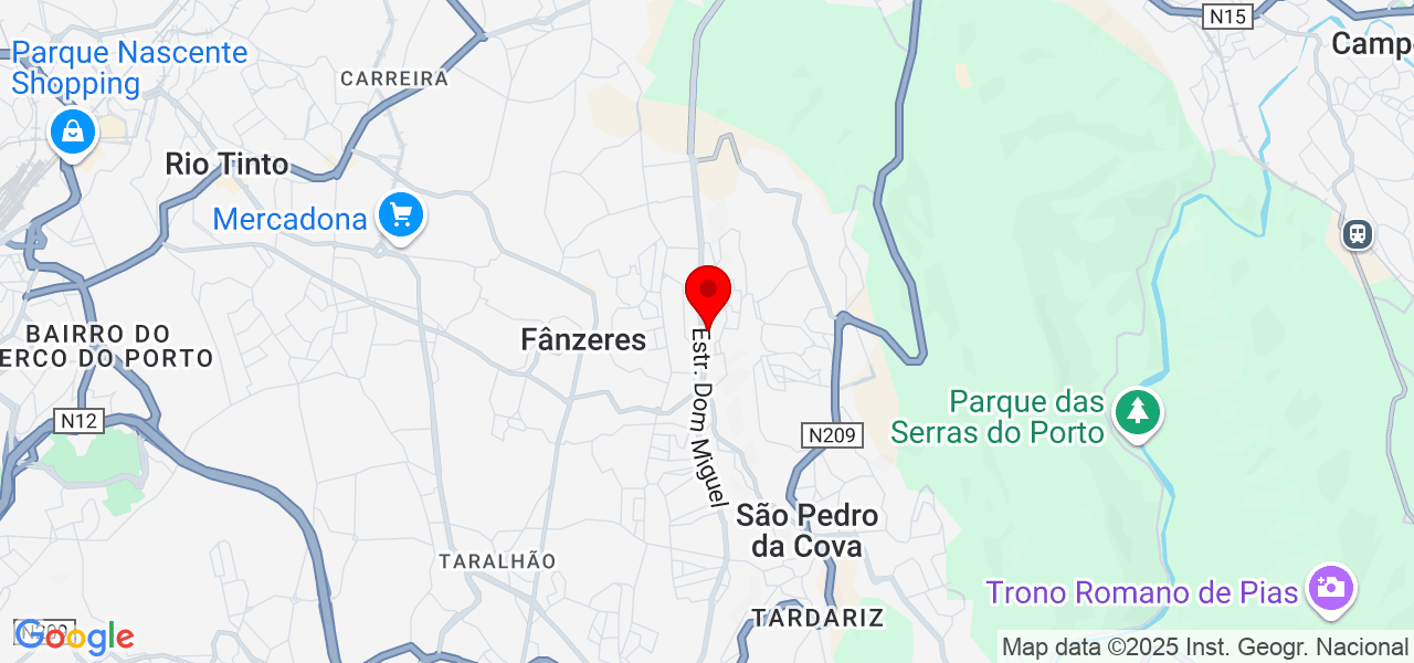 Cl&aacute;udia Almeida - Porto - Gondomar - Map