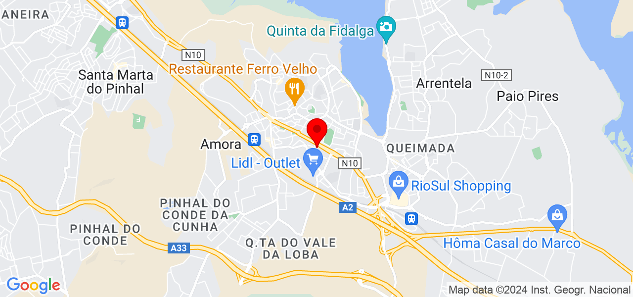 STANLEY TRANSPORTES - Setúbal - Seixal - Mapa