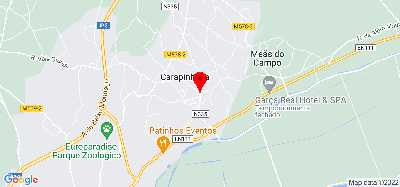 microPC - Servi&ccedil;os inform&aacute;ticos &amp; telecomunica&ccedil;&otilde;es - Coimbra - Montemor-o-Velho - Mapa