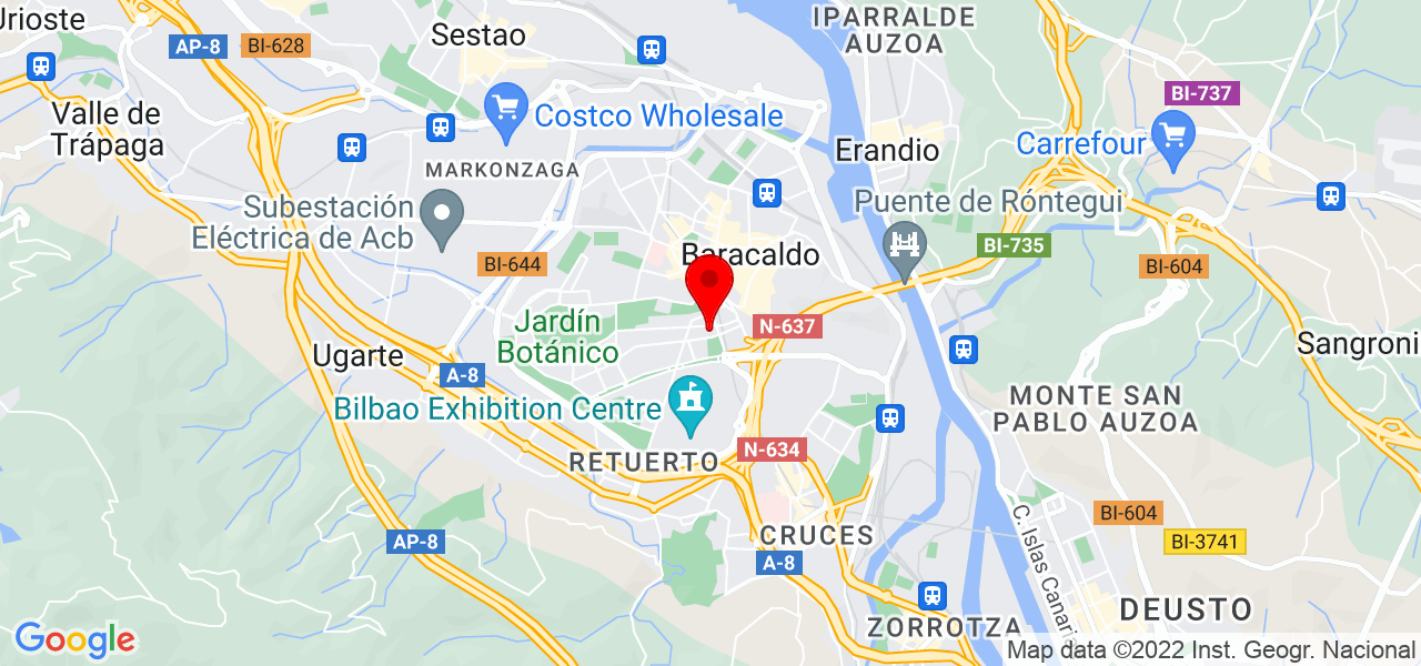 Urko Lartategui Mart&iacute;nez - País Vasco - Barakaldo - Mapa