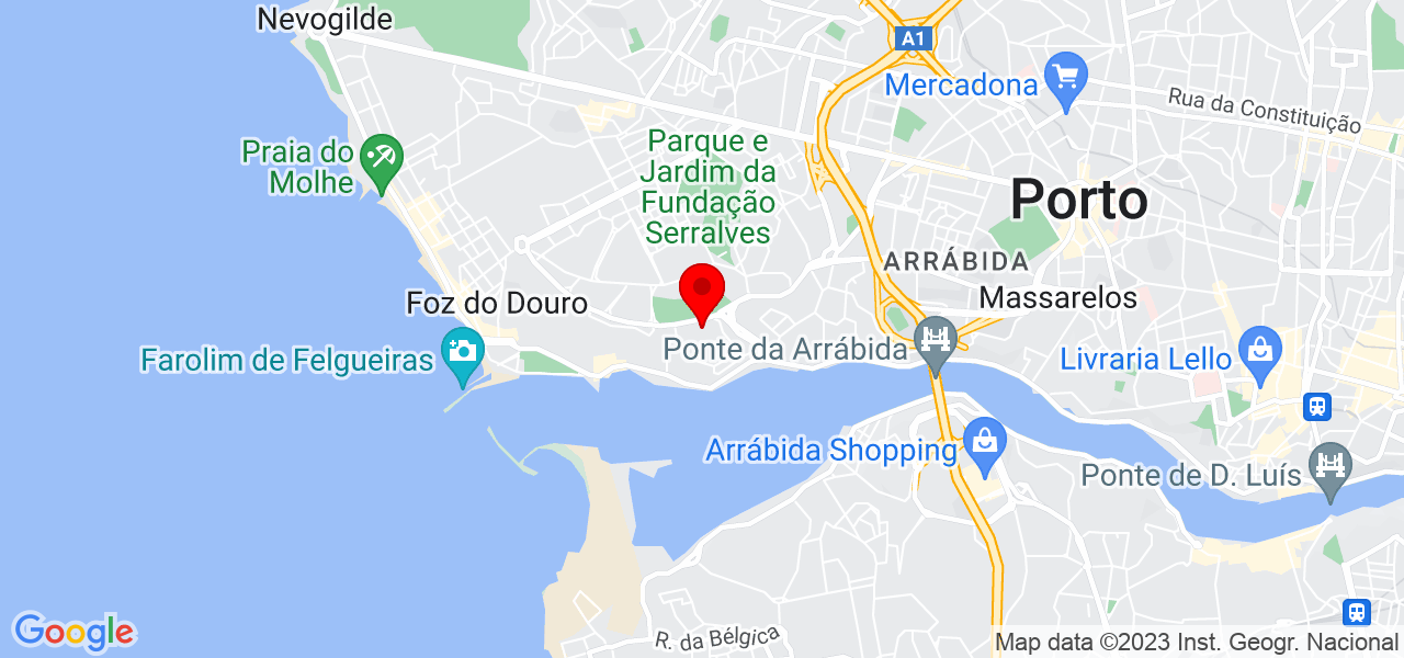 Ol&iacute;via Piller - Porto - Porto - Mapa