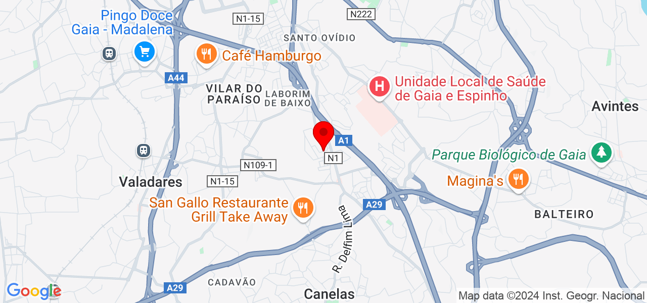 Ditoefeito - Porto - Vila Nova de Gaia - Map