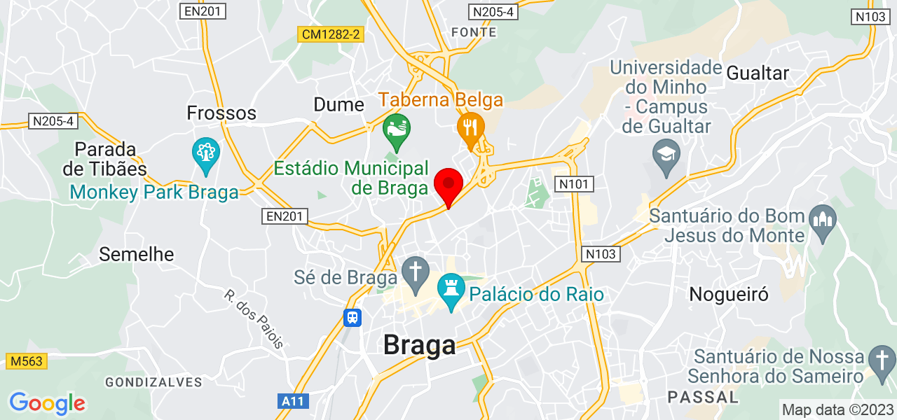House Cleaners in Braga - Braga - Braga - Mapa