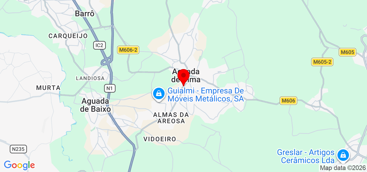 FCmontagens - Aveiro - Águeda - Mapa