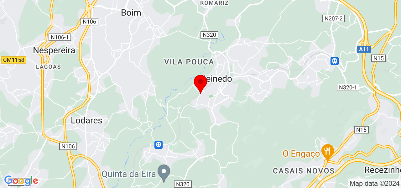 Andr&eacute; Flor&ecirc;ncio - Porto - Lousada - Mapa