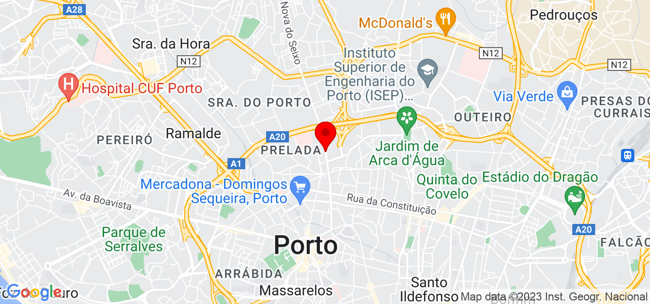 Filipa Mour&atilde;o - Porto - Porto - Mapa