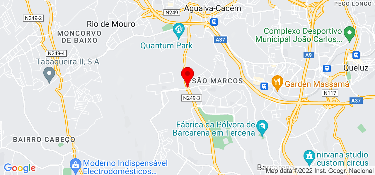 FAPE - Lisboa - Sintra - Map