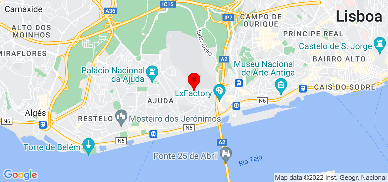 Ricardo Lopes - Lisboa - Lisboa - Karte