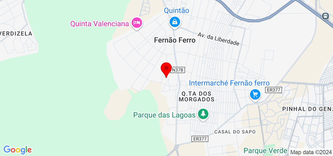 Real garage - Setúbal - Seixal - Mapa