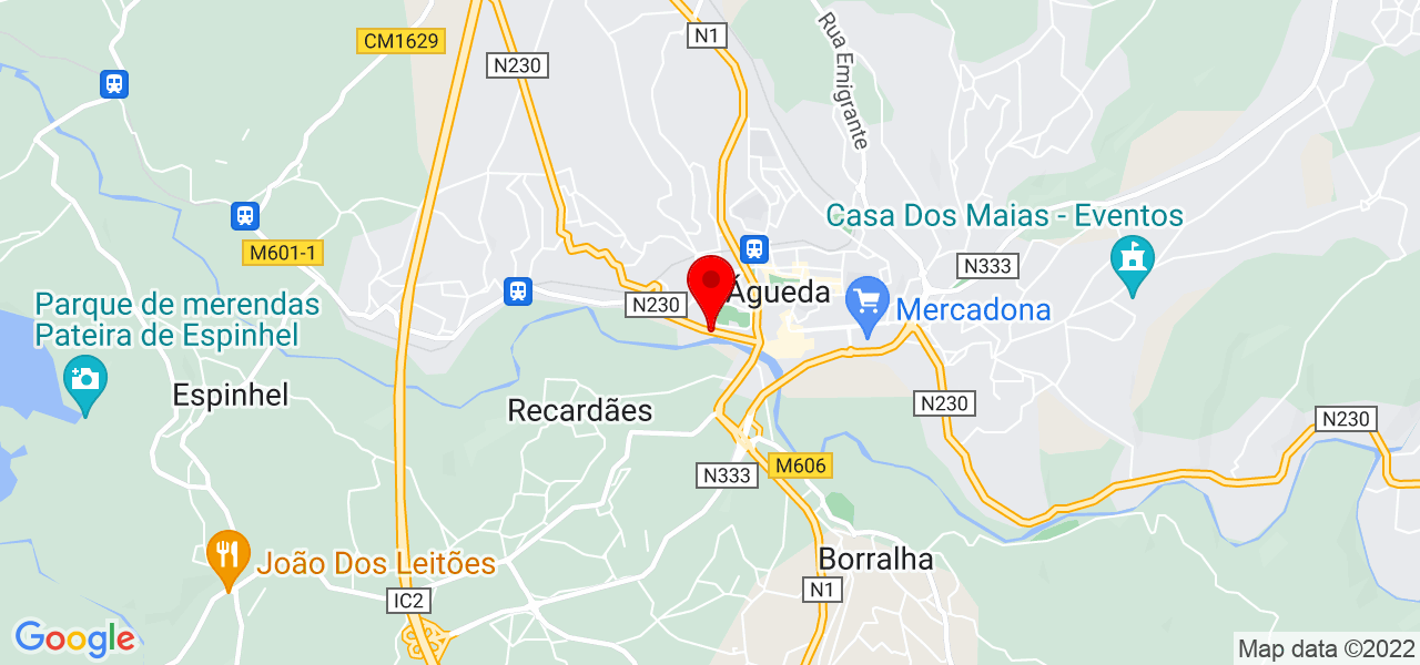 ANTONIO MANUEL - Aveiro - Águeda - Mapa