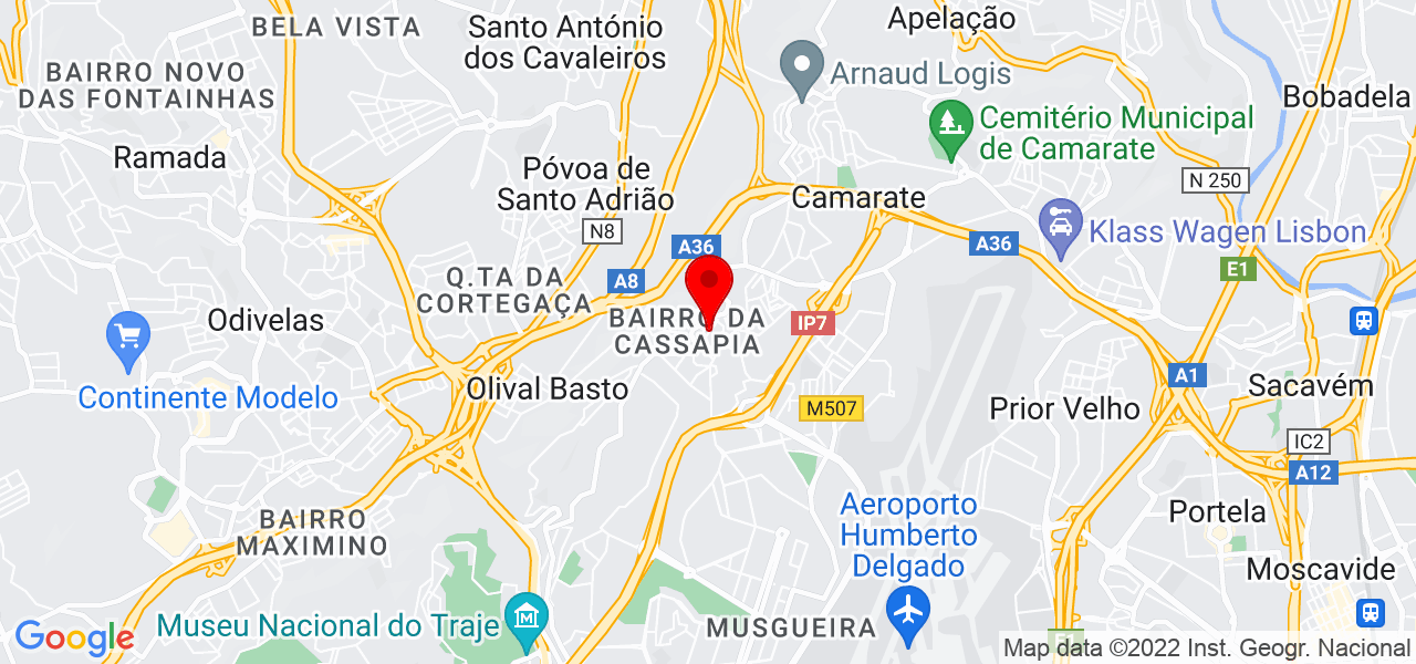 Brilho Resid&ecirc;ncial - Lisboa - Lisboa - Mapa