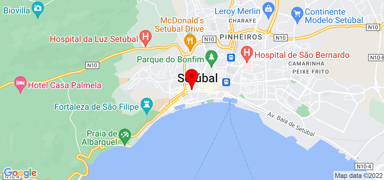 Ang&eacute;lica - Setúbal - Setúbal - Mapa