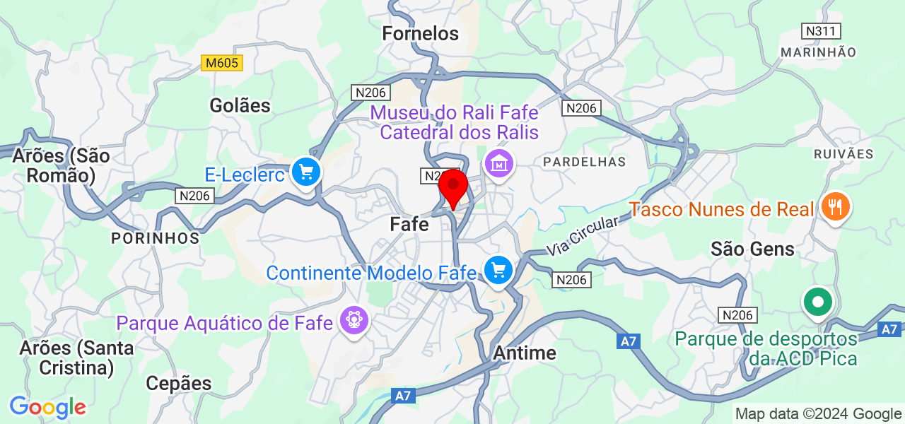 DH GROUP ENGENHARIA - Braga - Fafe - Map