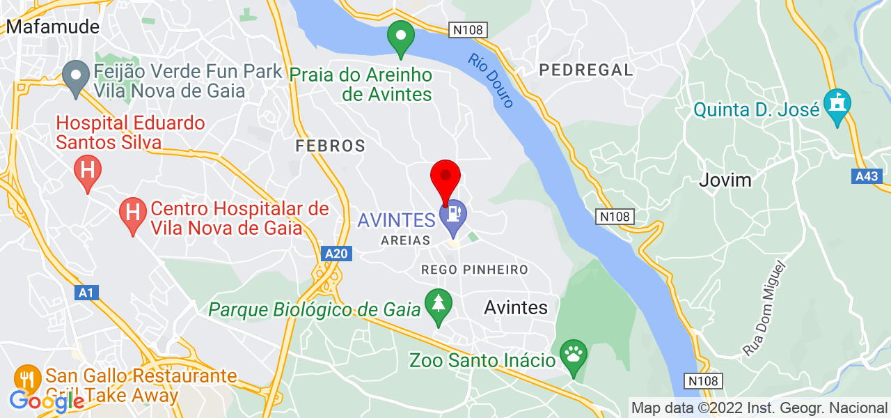 ÂNGULO LÓGICO LDA - Porto - Vila Nova de Gaia - Mapa