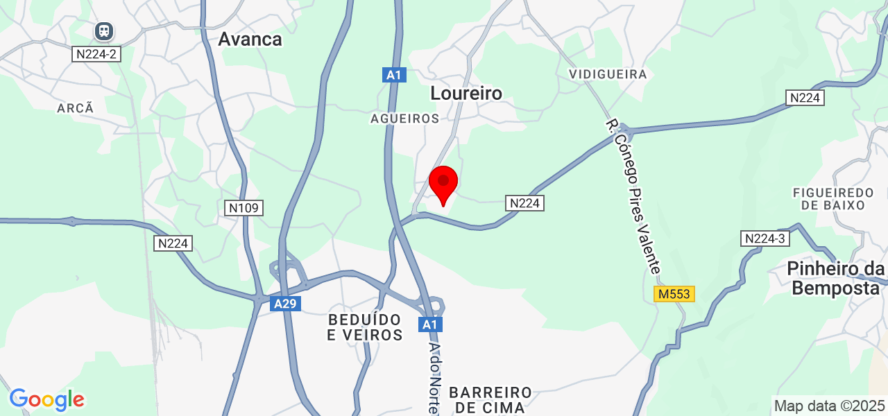 Sofia Pires - Aveiro - Oliveira de Azeméis - Karte