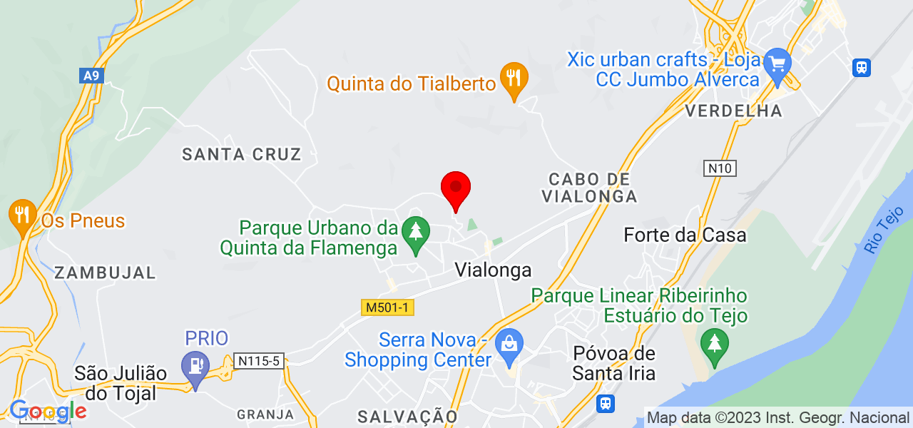Daniel Delgado - Lisboa - Vila Franca de Xira - Mapa