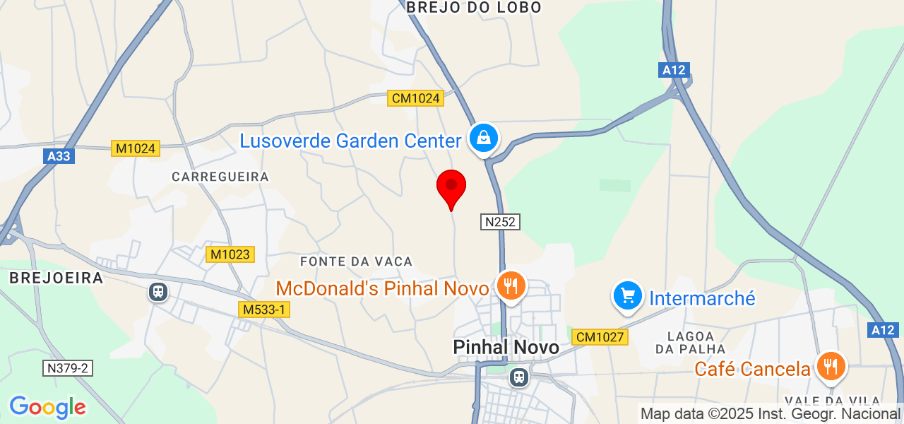 Diogo - Setúbal - Palmela - Map