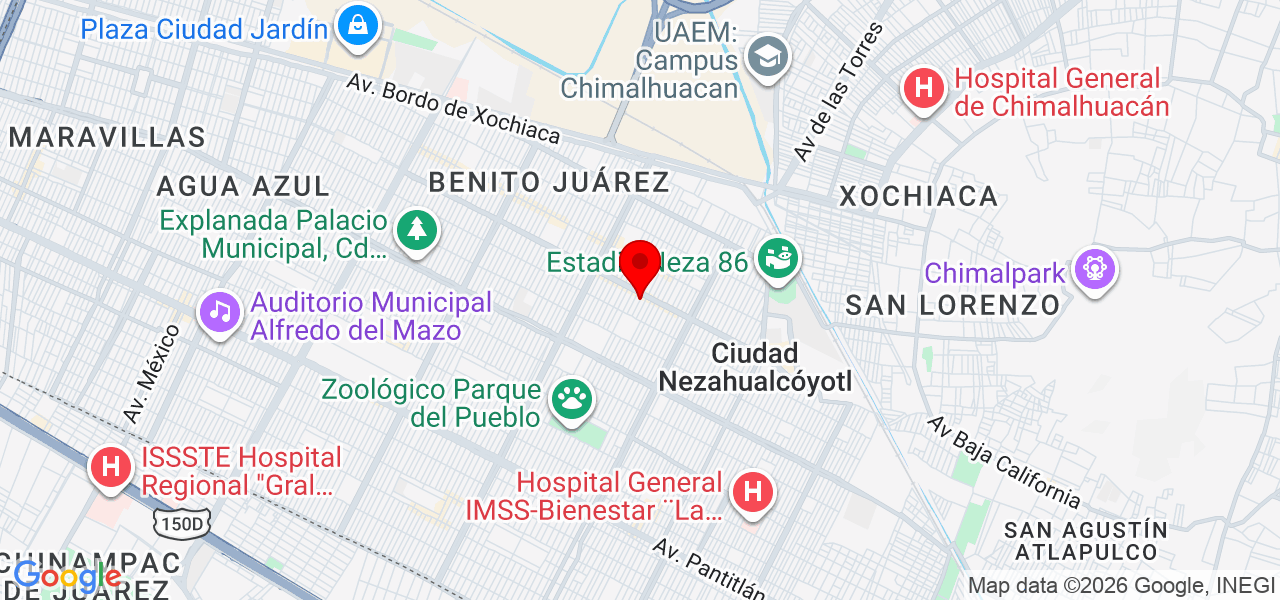 BORDADOS FILADELFIA - México - Nezahualcóyotl - Map
